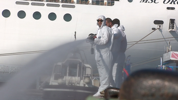 Le port d’Ajaccio s’entraine à la lutte anti-pollution Le port d’Ajaccio s’entraine à la lutte anti-pollution