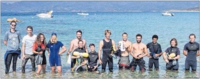 Suivi des populations de poisssons à Portigliolo
