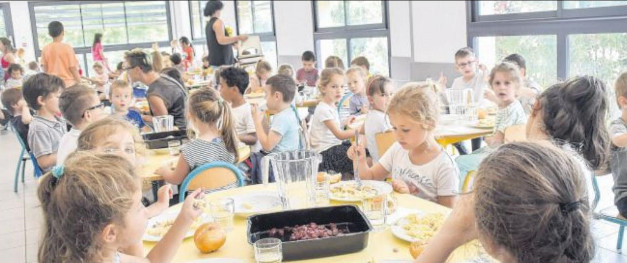 La cantine scolaire de Borgo affiche la performance au menu