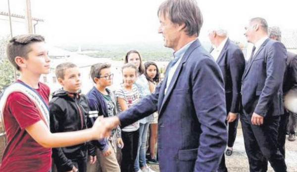 A Bonifacio, Nicolas Hulot ouvre les vannes de l'économie circulaire