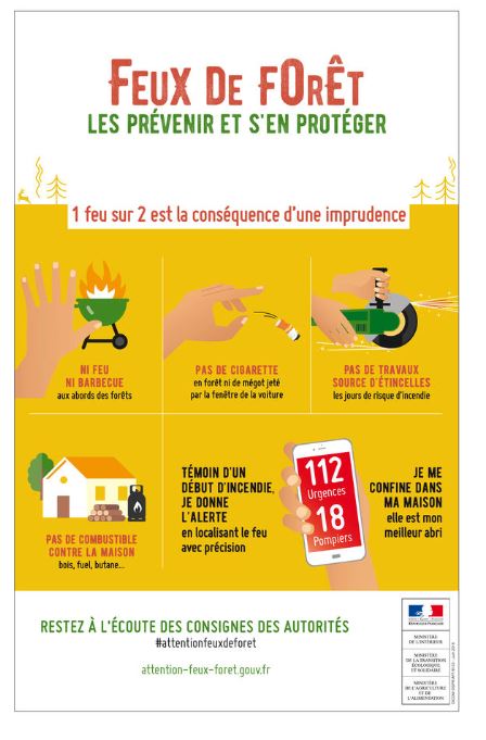 Feux de Forêt : les prévenir et s'en protéger