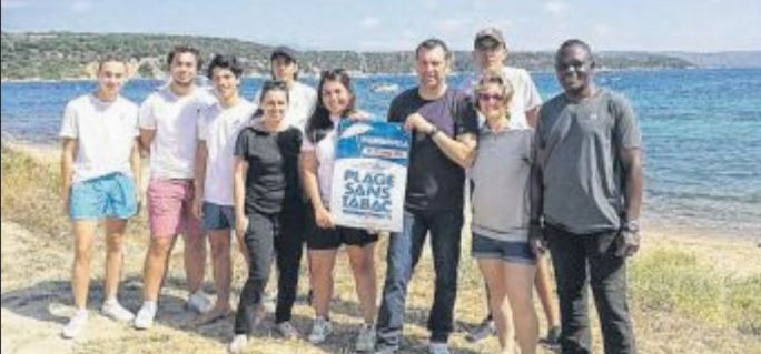 La commune s'engage pour des plages propres et sans tabac