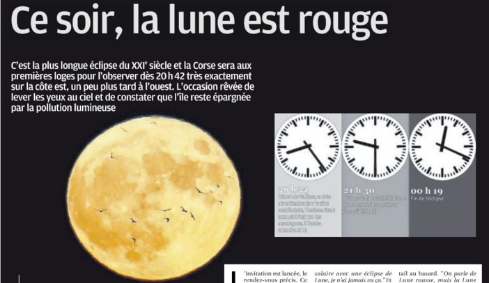 Ce soir, la lune est rouge