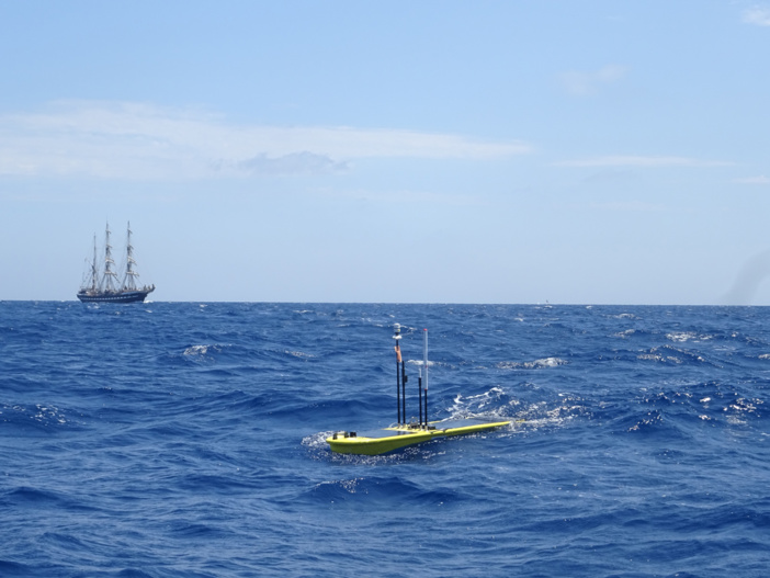 Les eaux de notre Aire Marine Protégée inspectées par un drone sous-marin