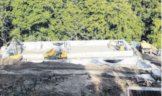 Zicavu : La station d'épuration en chantier