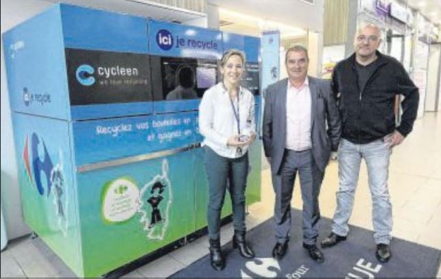 Cette machine à recycler qui fait gagner des euros