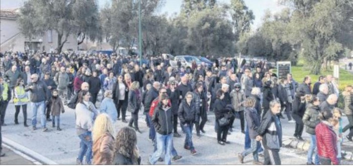 Crise des déchets : forte mobilisation à Migliacciaru