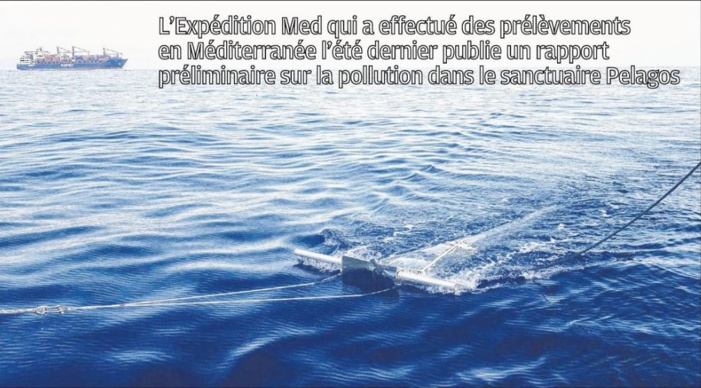 Un million de fragments plastiques au kilomètre carré