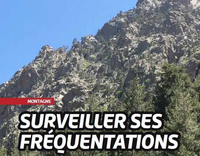 Montagne : Surveiller ses fréquentations