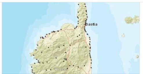 Corse : qualité exceptionnelle des eaux de baignades