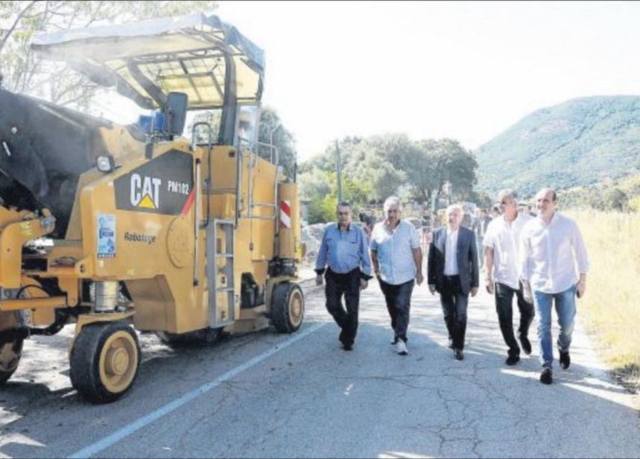 L'assainissement, cet autre chantier de la route de Calvi