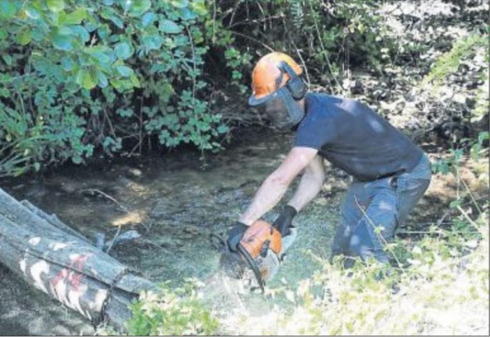 Le lit de la Gravona débarrassé de ses encombrants