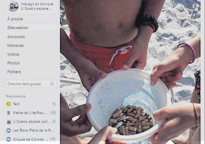 Objectif Zéro mégots de cigarettes sur les plages de la commune