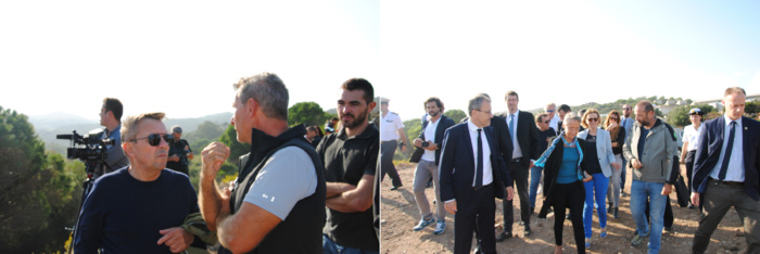 Echouement du RHODANUS dans la Réserve Naturelle des Bouches de Bonifacio Echouement du RHODANUS dans la Réserve Naturelle des Bouches de Bonifacio