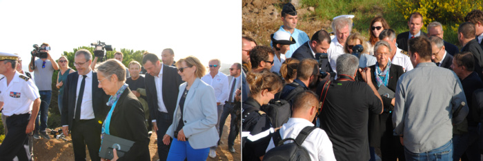 Echouement du RHODANUS dans la Réserve Naturelle des Bouches de Bonifacio Echouement du RHODANUS dans la Réserve Naturelle des Bouches de Bonifacio