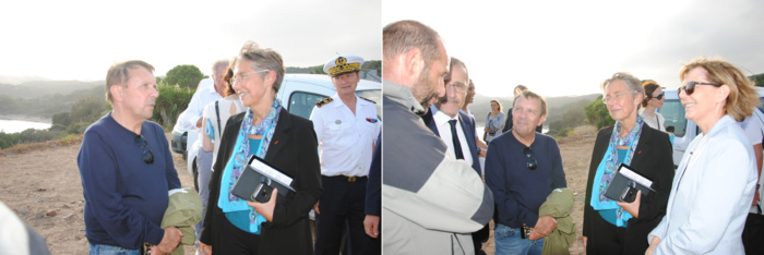 Echouement du RHODANUS dans la Réserve Naturelle des Bouches de Bonifacio Echouement du RHODANUS dans la Réserve Naturelle des Bouches de Bonifacio