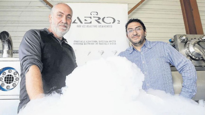 Nettoyage par le froid : le créneau innovant de deux entrepreneurs