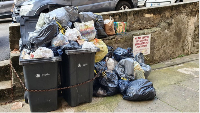 Collecte des déchets : la situation à Bastia inquiète majorité et opposition municipale