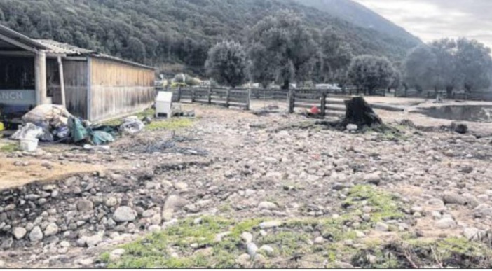 Vicu-Saone, route coupée et centre équestre évacué