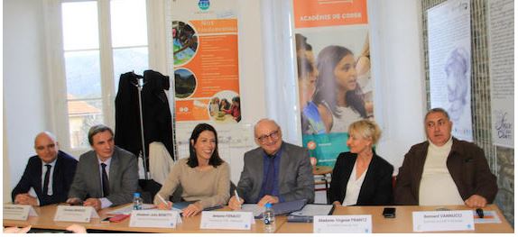 Corte : Une convention pour sensibiliser les jeunes à la science et à l'environnement