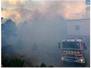 Incendies : fin du confinement à Sari et Togna. Mais les foyers sont toujours actifs en Corse