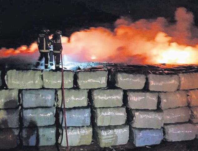 Aiacciu : 40 tonnes de déchets brûlées, une enquête ouverte