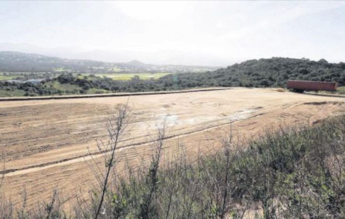 Soupçons d'enfouissement sauvage en haut du Vazzio