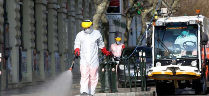 Acte 1 de la désinfection ciblée pour lutter contre l'épidémie