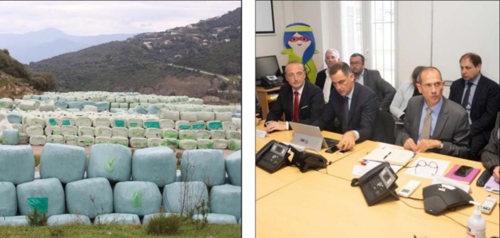 Réunion aujourd'hui pour l'export des balles de déchets 