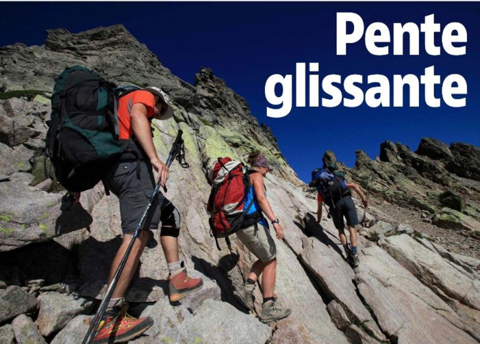 Pente glissante