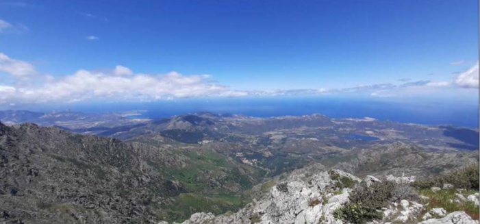 SPILUNCATU  La Balagne vue depuis sa montagne