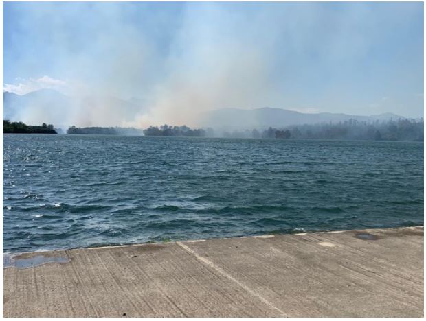 Plaine orientale : une vingtaine d'hectares détruits par le feu 