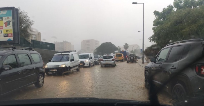 Intempéries en Corse : des pluies diluviennes se sont abattues sur Ajaccio