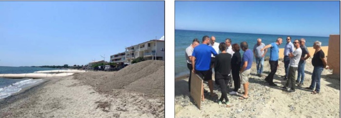 MORIANI-PLAGE  Le problème de l'érosion préoccupe la municipalité  