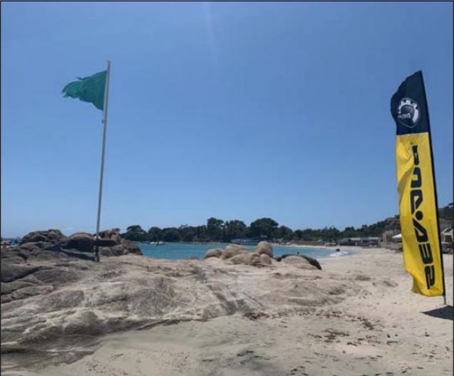 AIACCIU  Santa Lina : drapeau vert pour la baignade
