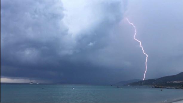 La Corse en vigilance jaune "Orages" 