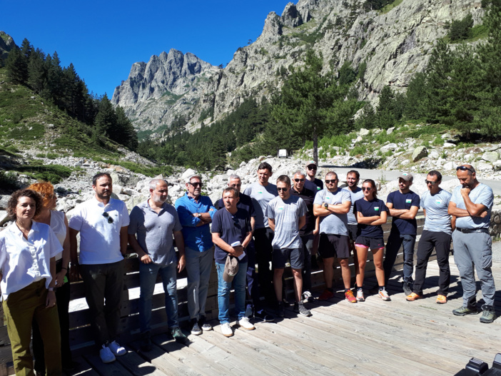 Mise en place de l’équipe de gestion de la Réserve Naturelle de Corse du Massif du Monte Ritondu Mise en place de l’équipe de gestion de la Réserve Naturelle de Corse du Massif du Monte Ritondu