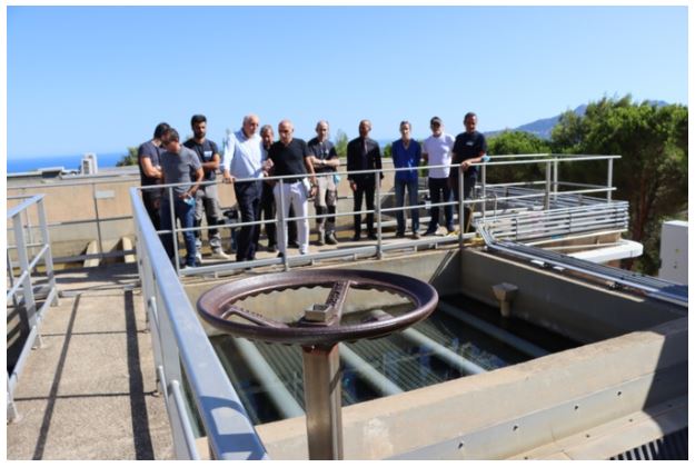Unité de production d’eau potable de Calvi : nouvelle étape de clarification par flottation 