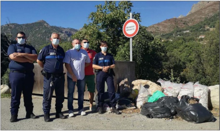 COMMUNAUTÉ DE COMMUNES DU CENTRE CORSE  Dépôts sauvages : la 4C dépose une plainte à la gendarmerie