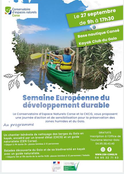 Découvrez le patrimoine naturel du plus long fleuve de Corse lors de la semaine Européene du développement durable ! 
