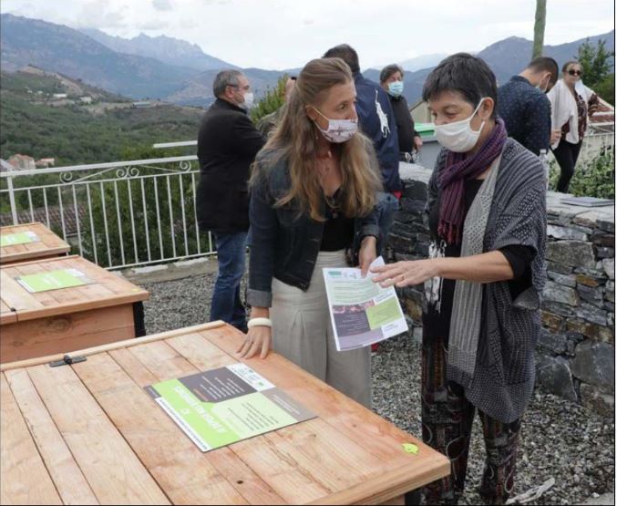 RIVENTOSA  Le premier composteur partagé du Centre Corse voit le jour
