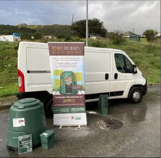 VIGHJANEDDU  Pas de pause dans la promotion du compostage pour le Syvadec