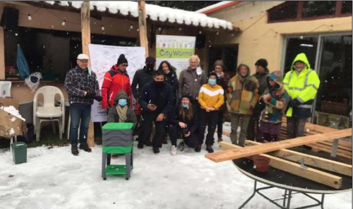 RENNU Création d'un composteur pédagogique et collectif avec l'association Si po fà