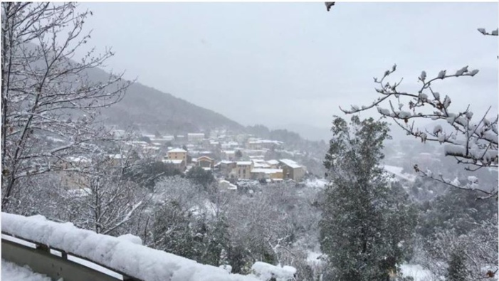 Météo en Corse : la vigilance Jaune neige-verglas" et "avalanche" toujours en vigueur ce mardi