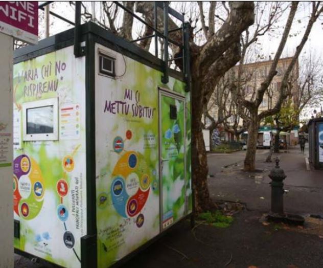 La carte de la qualité de l'air commune par commune