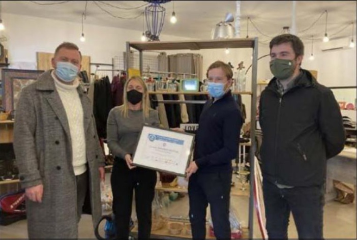  La recyclerie créative Dinò récompensée pour ses actions
