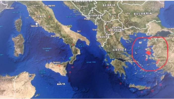 Mare latinu : Une trentaine de séismes ce lundi en Méditerranée. Des risques de Tsunamis atteignant la Corse?
