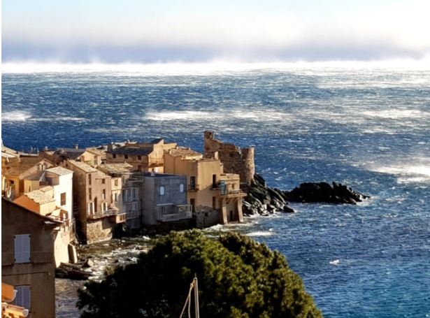 Météo : Vents violents. Rafales de 160 à 180 km/h prévues sur le Cap Corse