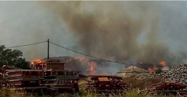 Incendie sur AM Environnement : le feu éteint, une plainte sera déposée