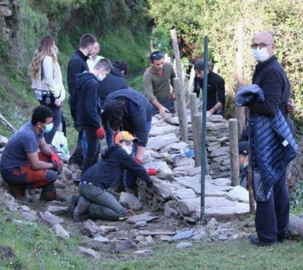 PENTA DI CASINCA  Le sentier du patrimoine, chantier support Form Bridge